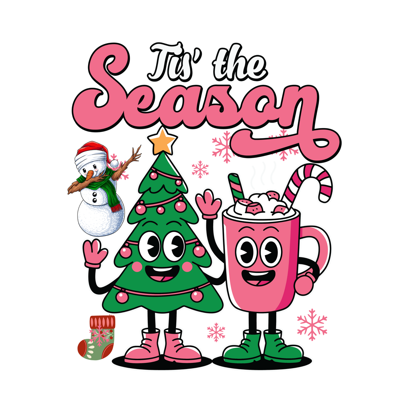 Bügelbild It´s the season