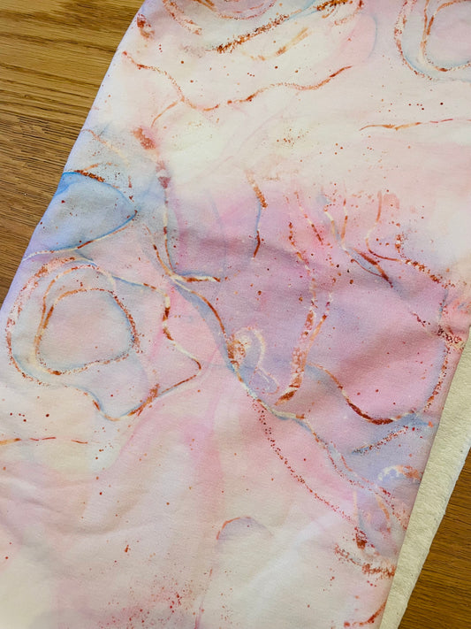 Sofortkauf French Terry Aquarell