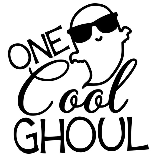 Bügelbild One cool ghoul