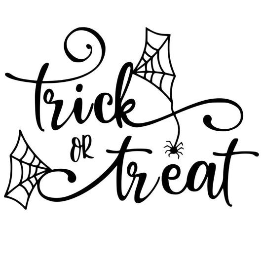 Bügelbild Trick or treat