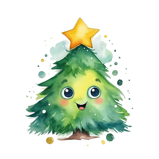 Bügelbild Tannenbaum