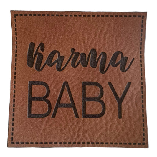 Kunstleder Patch Karma Baby