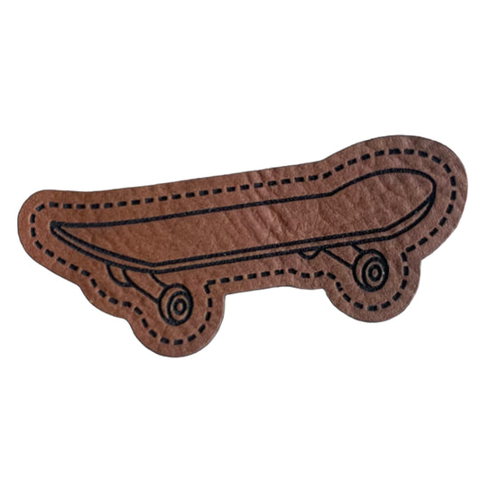 Kunstleder Patch Skateboard
