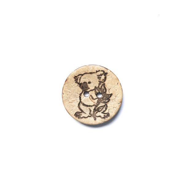 Set Kokosknopf Koala 30 mm