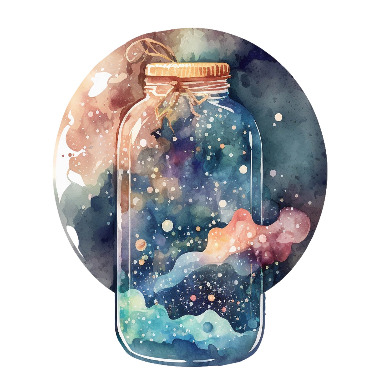 Bügelbild Magic Bottle 4
