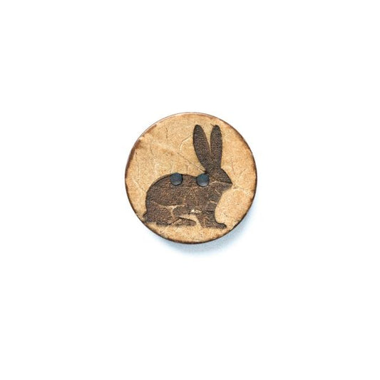 Set Kokosknopf Hase 25 mm