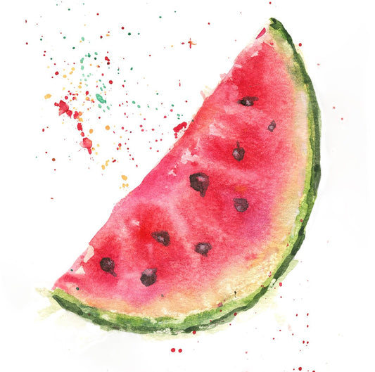 Bügelbild Melone