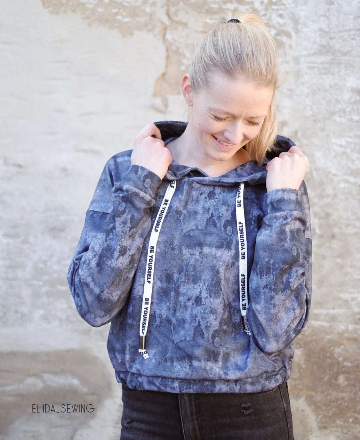 Bedruckte Kordel mit "BE YOURSELF"