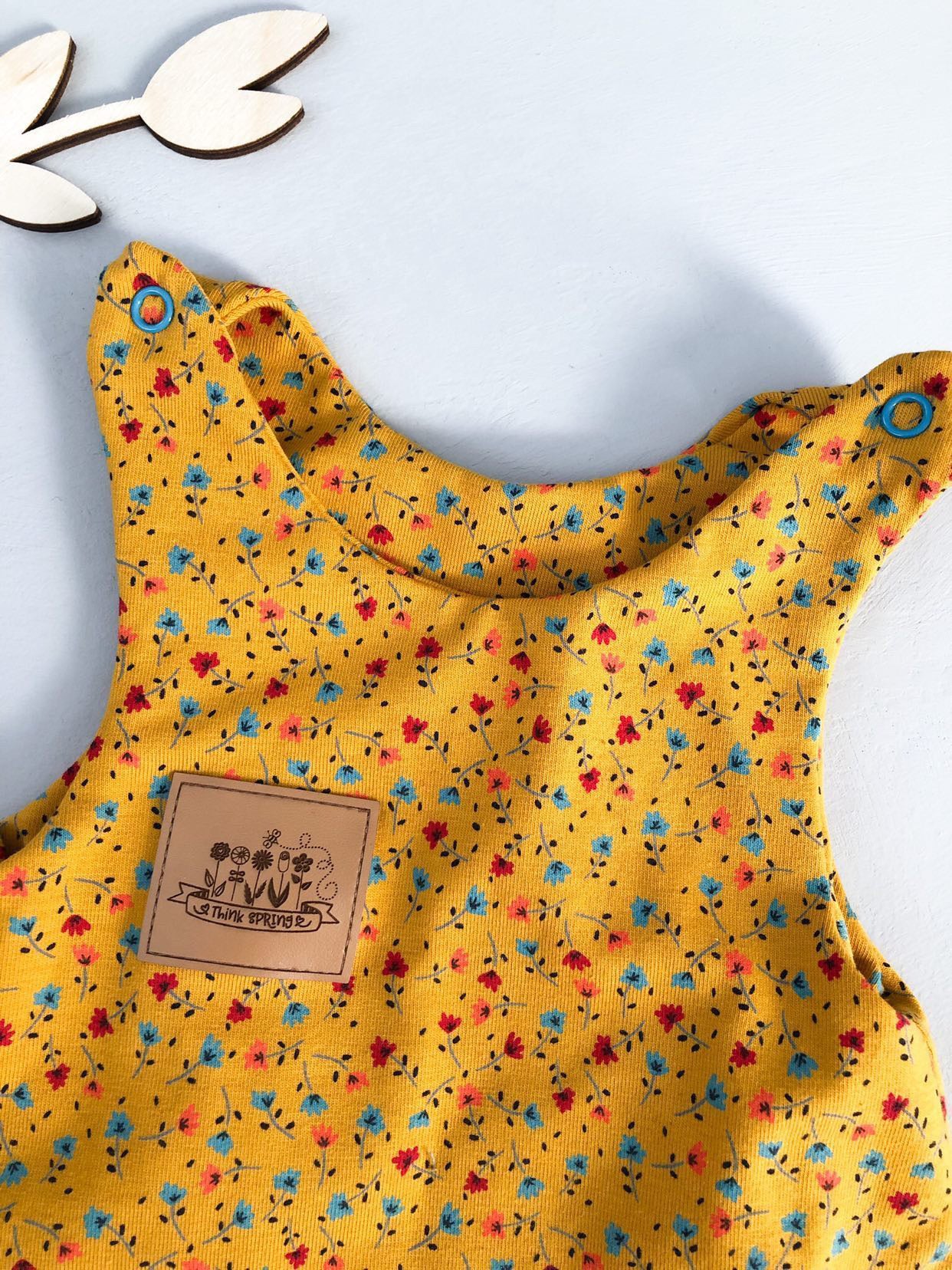 Kunstleder Patch Think spring