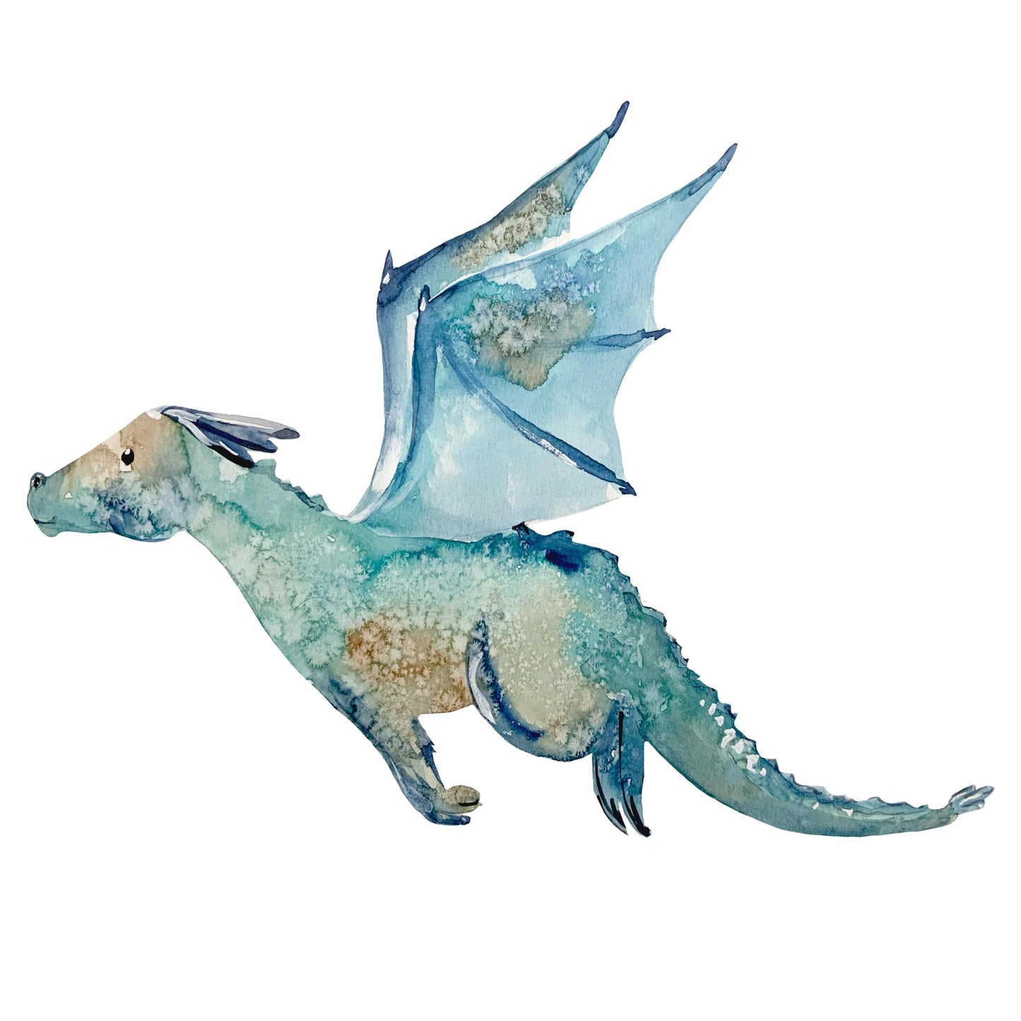 Bügelbild Drache