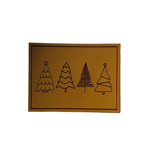 Kunstleder Patch Skandi Tannen