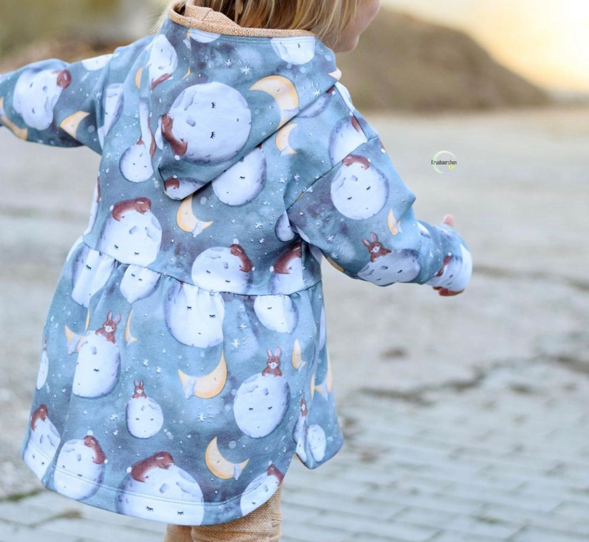 I love you to the moon-Green