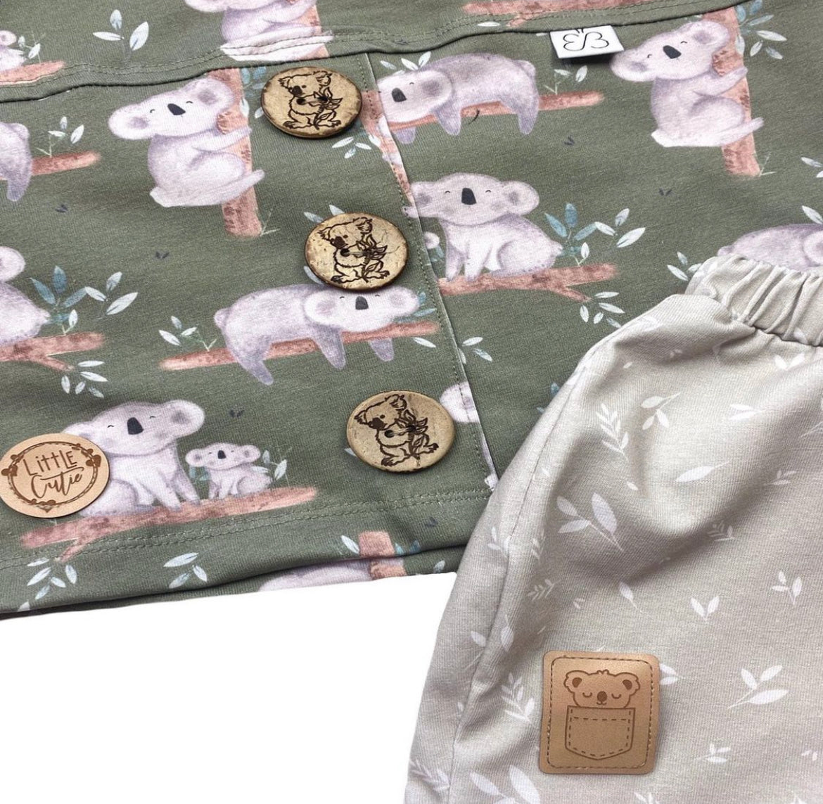 Kunstleder Patch mit Koala