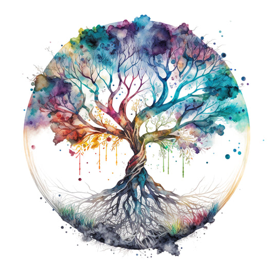 Bügelbild Tree 1