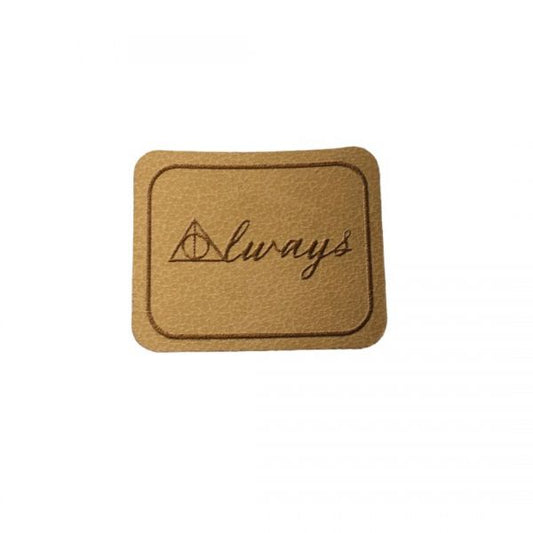 Kunstleder Patch mit Always Magisch