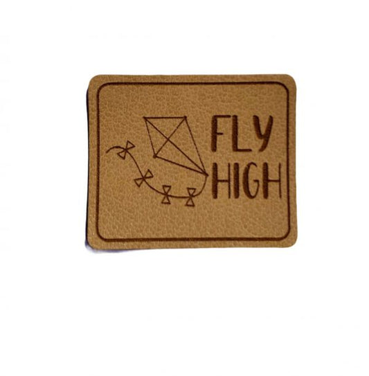 Kunstleder Patch Fly High Drache
