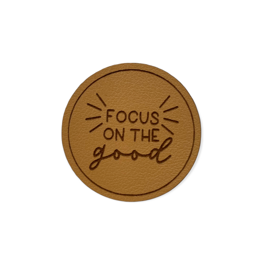 Kunstleder Patch Focus on the good