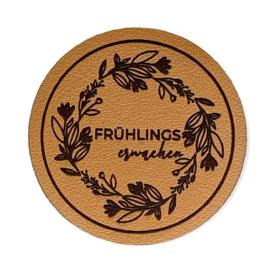 Kunstleder Patch Frühlingserwachen