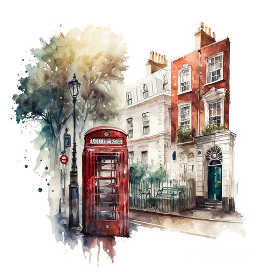 Bügelbild London 2