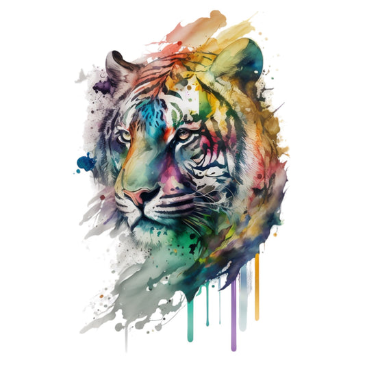 Bügelbild Tiger 2