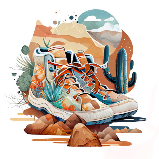 Bügelbild Sneakers 2