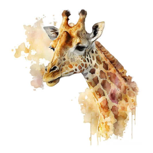 Bügelbild Giraffe