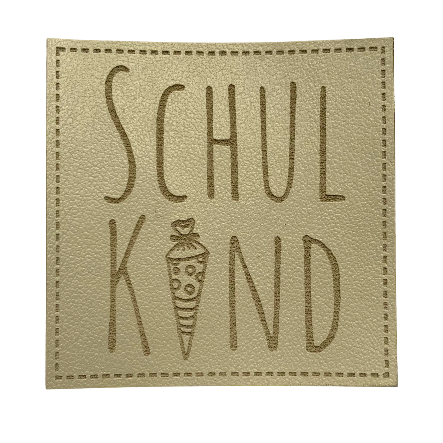 Kunstleder Patch Schulkind