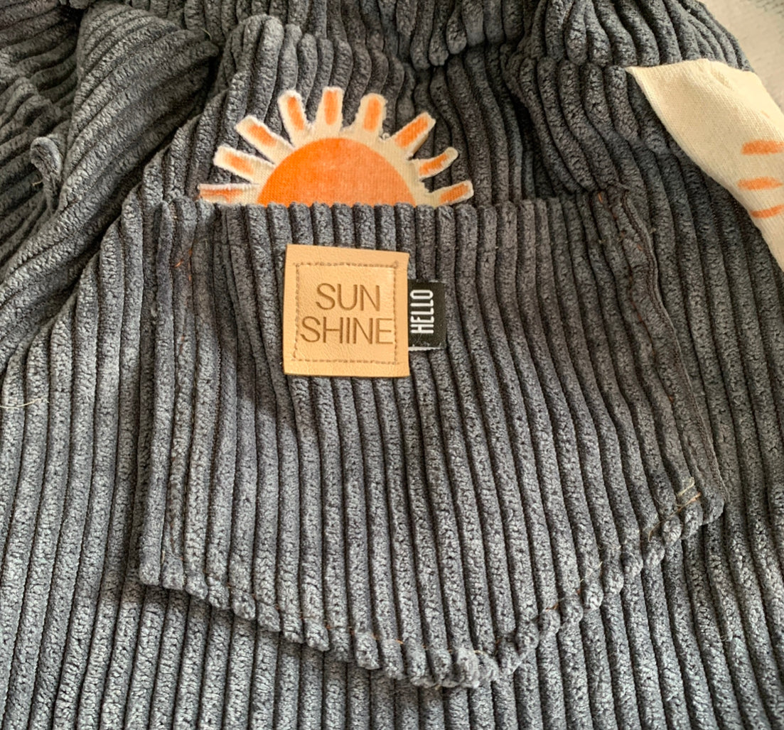 Kunstleder Patch mit SUNSHINE