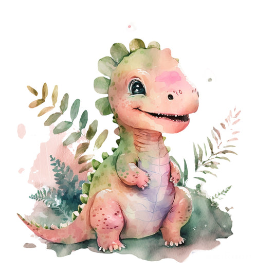 Bügelbild Babydino 4