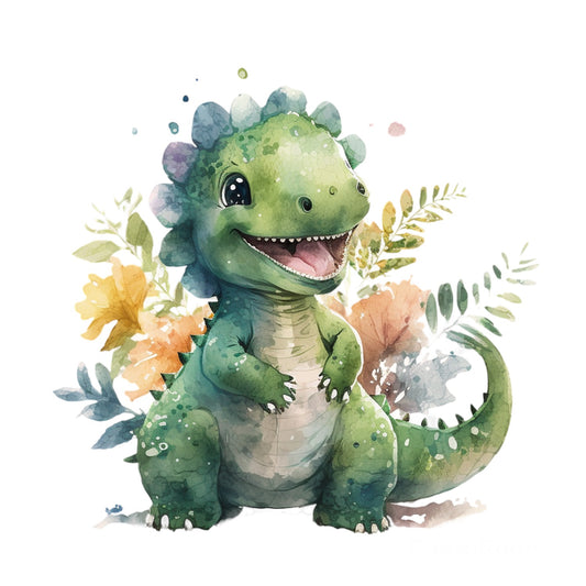 Bügelbild Babydino 3
