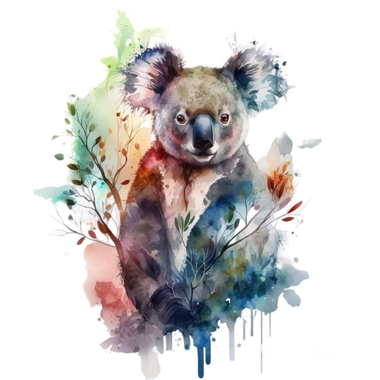 Bügelbild Koala 2