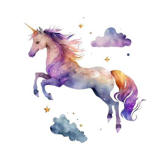 Bügelbild Unicorn