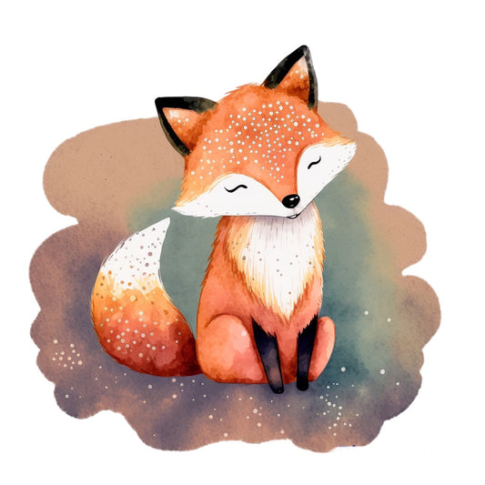 Bügelbild Fuchs