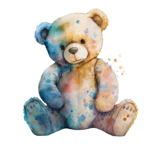 Bügelbild Teddy