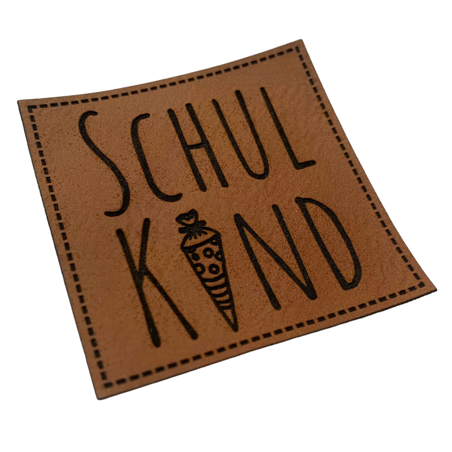 Kunstleder Patch Schulkind