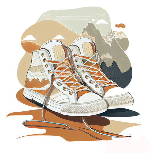 Bügelbild Sneakers 1