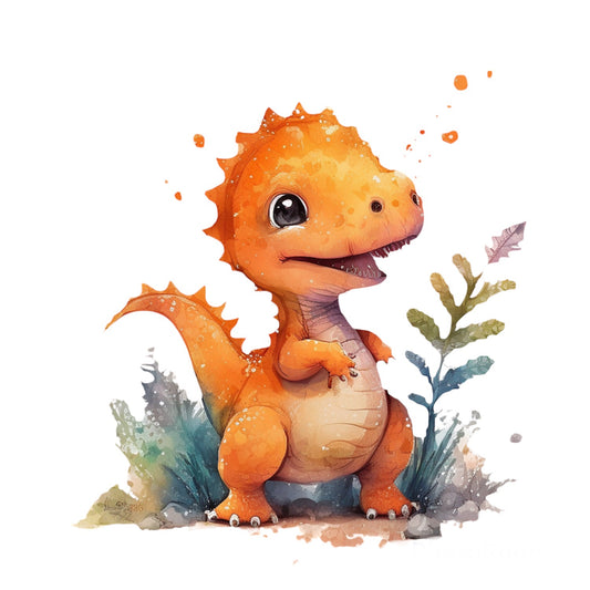 Bügelbild Babydino 2