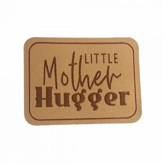 Kunstleder Patch mit Little Mother Hugger