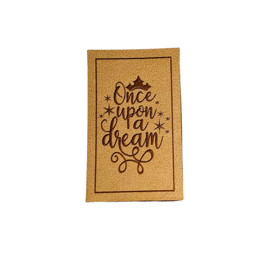 Kunstleder Patch Once upon a dream