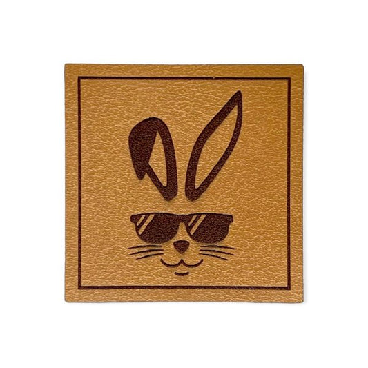 Kunstleder Patch Cooler Osterhase