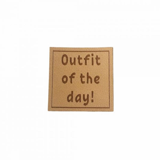 Kunstleder Patch mit Outfit of the day!