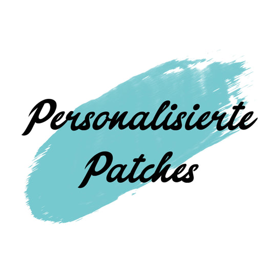Personalisierte Kunstlederpatches