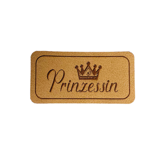 Kunstleder Patch Prinzessin