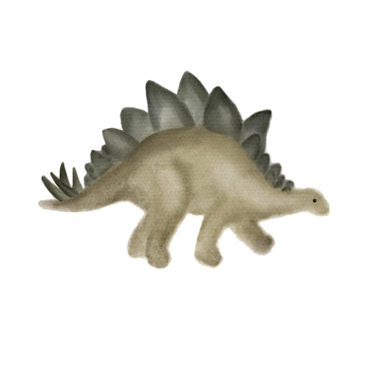 Bügelbild Stegosaurus
